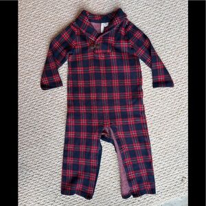 Janie And Jack Plaid Pajamas 18-24 Mos Months 18 To 24 Boys Baby